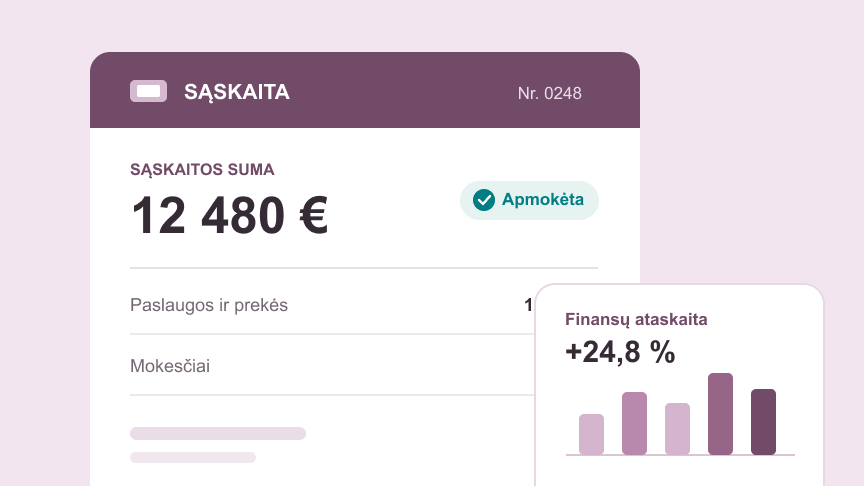 Odoo finansai ir apskaita